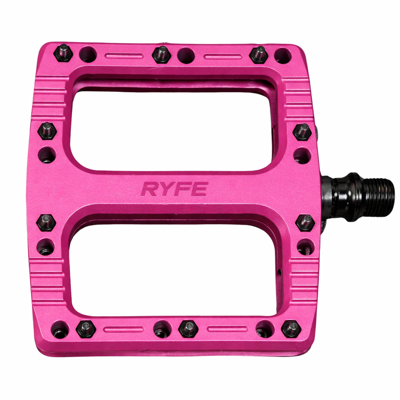 Ryfe Launcher Flat Pedal Glass Fiber Composite in Pink