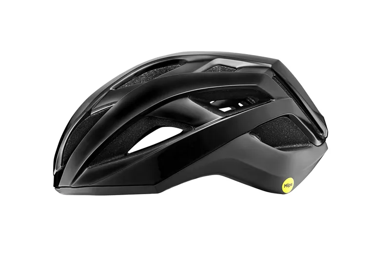 Giant Rev Comp Road Helmet in Gloss Panther Black