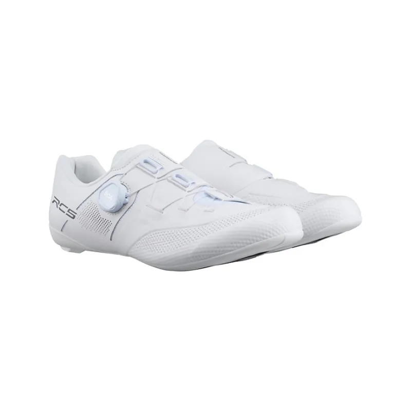 Shimano RC503 Mens Clipless Road Shoes in White-1