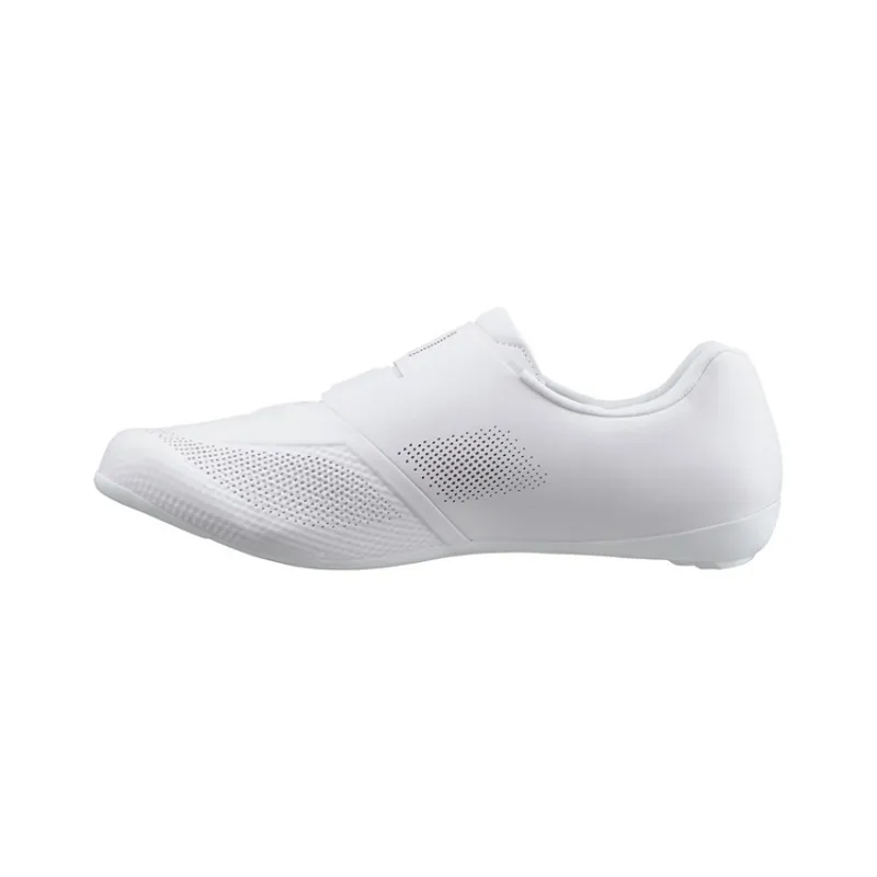 Shimano RC503 Mens Clipless Road Shoes in White-3