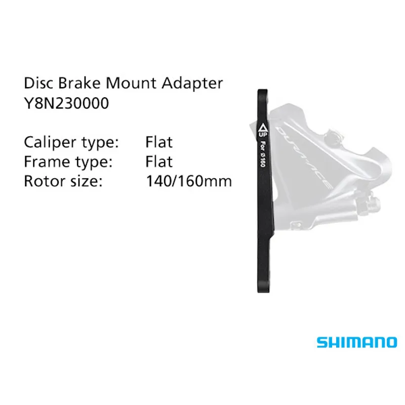 Shimano BR-RS505 Front Caliper Mount Bracket 140-160mm Disc Brake Adaptor-1