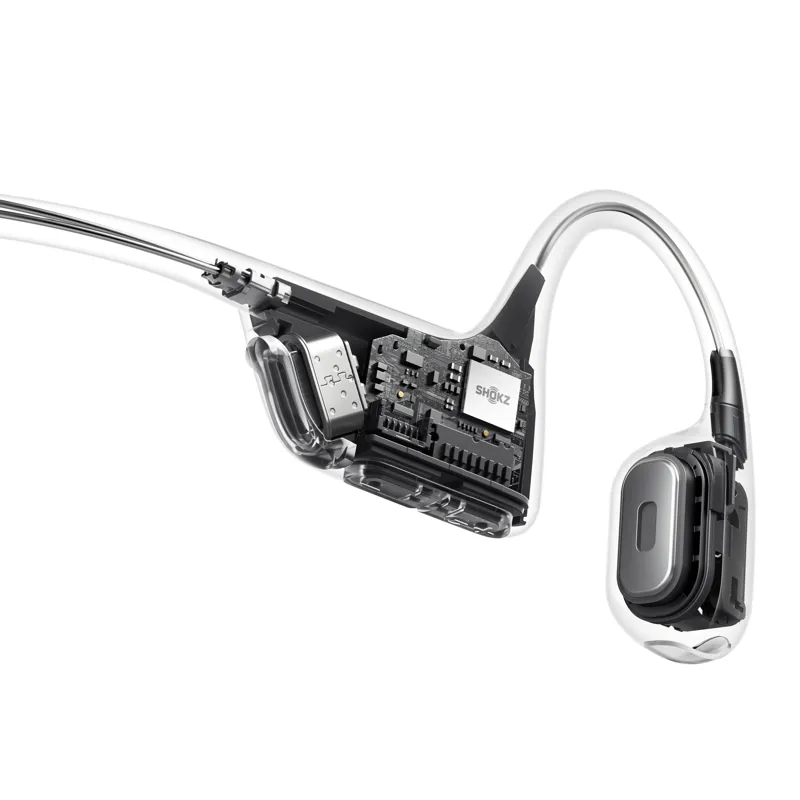 SHOKZ OpenRun PRO 2 Open Ear Headphones in Silver-6