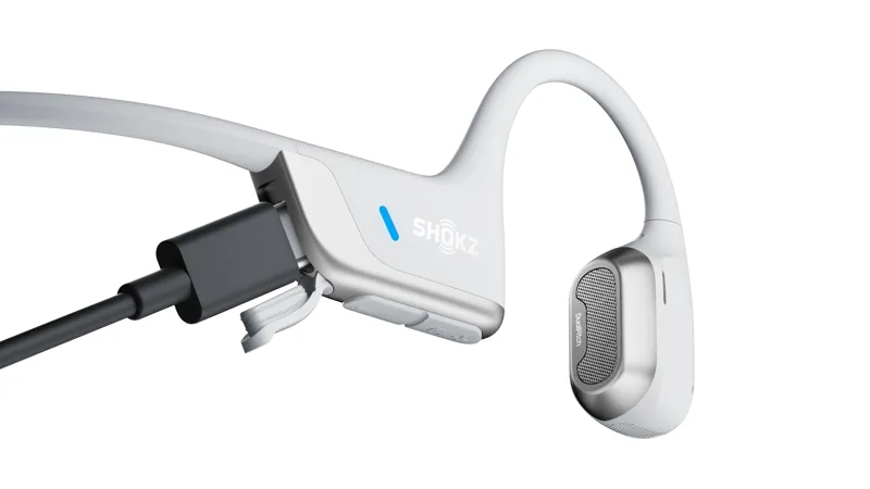 SHOKZ OpenRun PRO 2 Open Ear Headphones in Silver-4