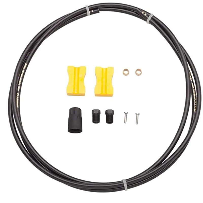 Shimano SM-BH90-SS Disc Brake Hose Kit 1700mm Straight Connection in Black-1