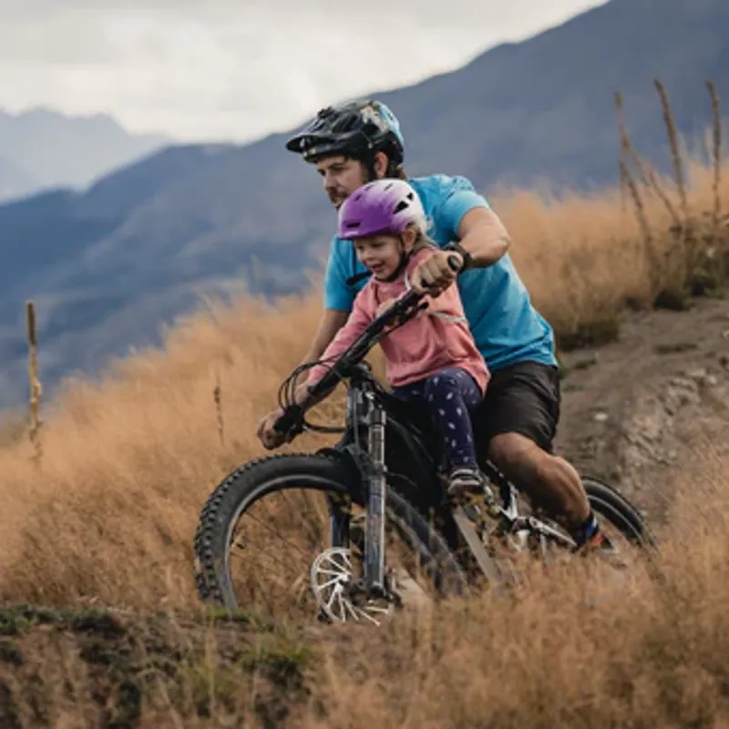 Kids Ride Shotgun Pro Front Mount Child Seat for Mountain Bikes in Black-3