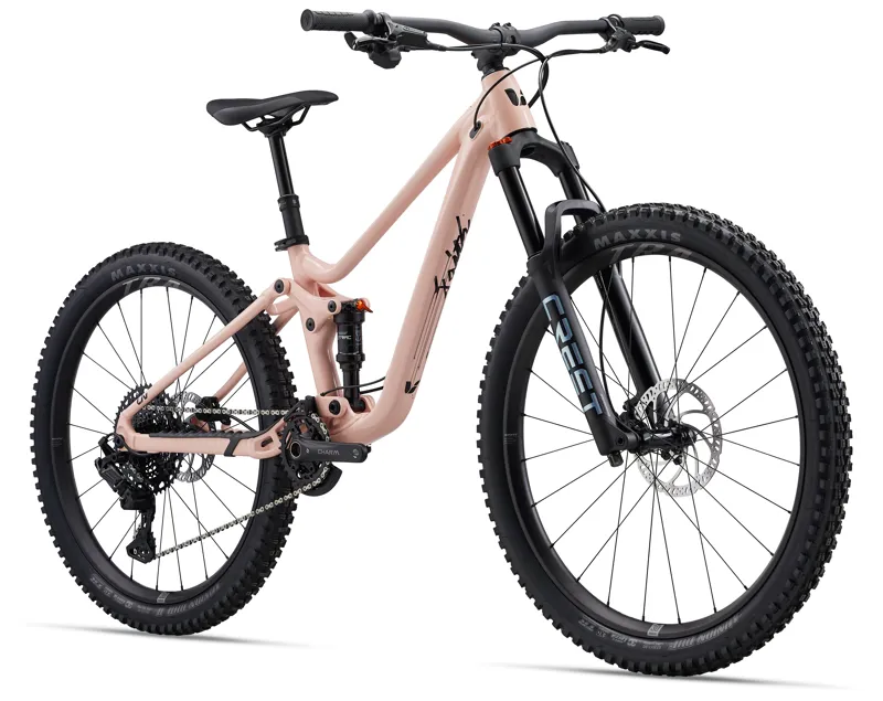Giant Faith Kids 27.5 26 inch Mullet Dual Suspension Mountain Bike In Copper