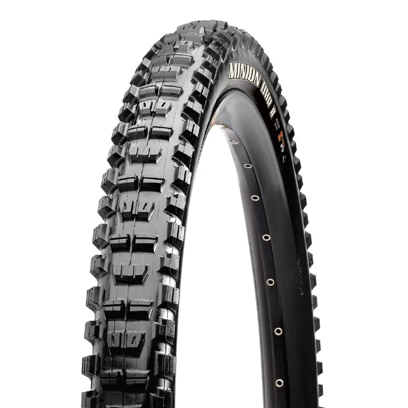 Maxxis Minion DHR II 27.5 X 2.40 Wt Folding Double Down 2x120tpi 3C Maxxgrip TR in Black-2