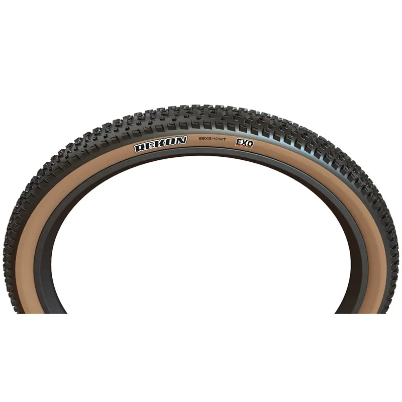 Maxxis Rekon 27.5 x 2.40 Mountain Bike Tyre Wire Bead 60tpi in Tanwall-1