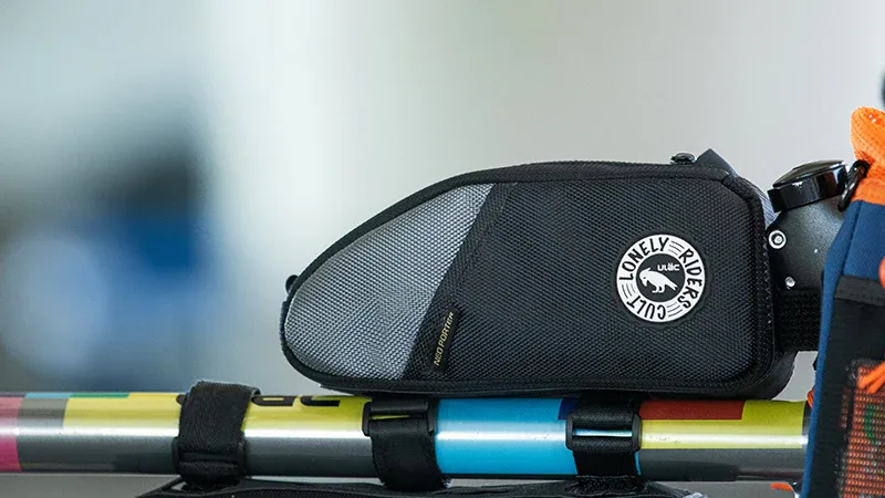 ULAC Trekking Pro Top Tube Bag 1.2L in Black-2