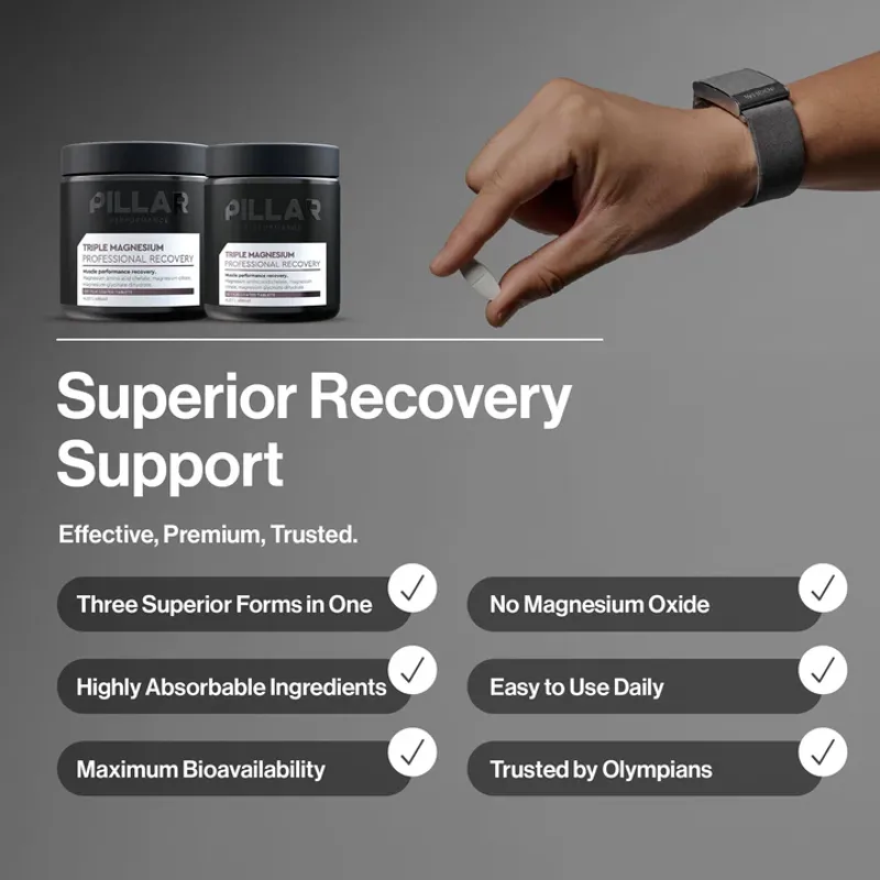 Pillar Triple Magnesium Professional Recovery 60 Tablets-5