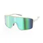 Ulac Otaku Sunglasses in Off-White Frame with Photochromic Boost Blue Lenses
