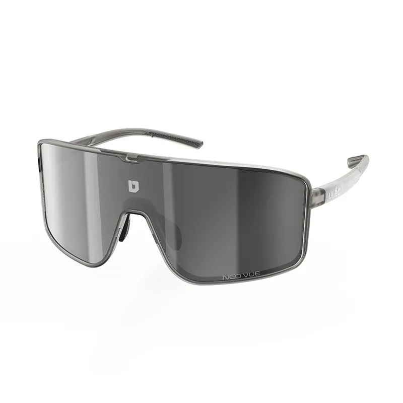 Ulac Otaku Sunglasses in Smoke Grey Frame with Polarized Black Lens