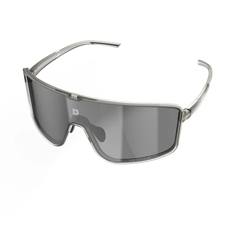 Ulac Otaku Sunglasses in Smoke Grey Frame with Polarized Black Lens-2