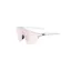 Koo ALIBI Cycling Sunglasses White Matt Frame with Fuchsia Photochromic Mirror Lens in Regular Size