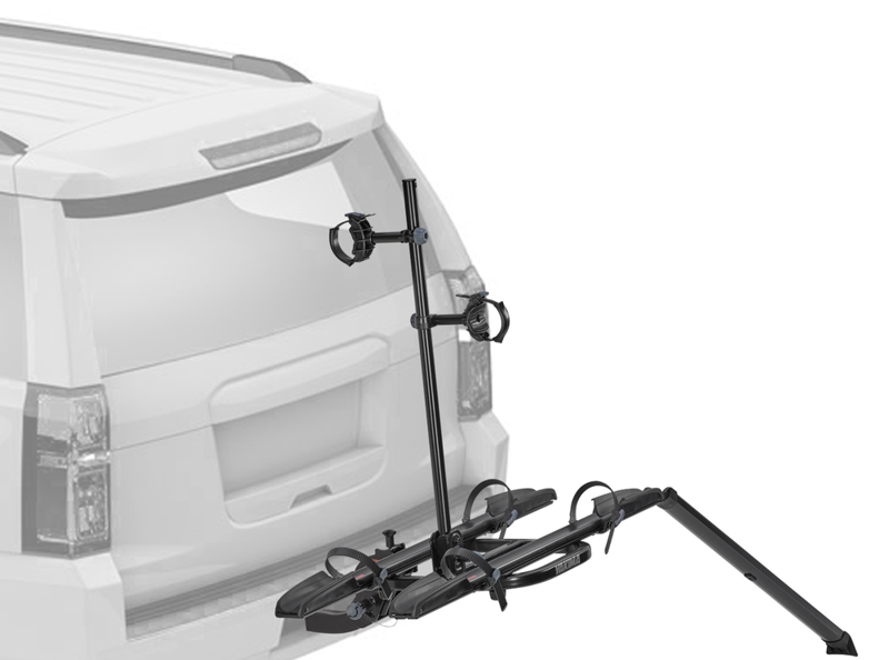 EX DEMO - Yakima OnRamp LX Two Bike Hitch Mounted Bicycle Carrier in Black-8