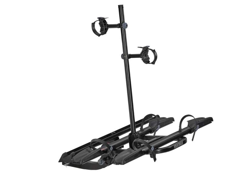 EX DEMO - Yakima OnRamp LX Two Bike Hitch Mounted Bicycle Carrier in Black-1