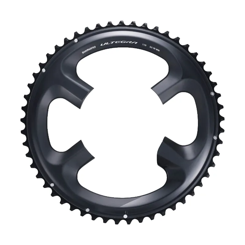 Shimano FC-R8000 Ultegra Double Chainring 53T MW for 53-39T 110bcd in Grey