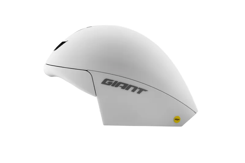 Giant Rivet Mips Time Trial and Triathlon Helmet in Matte White-6