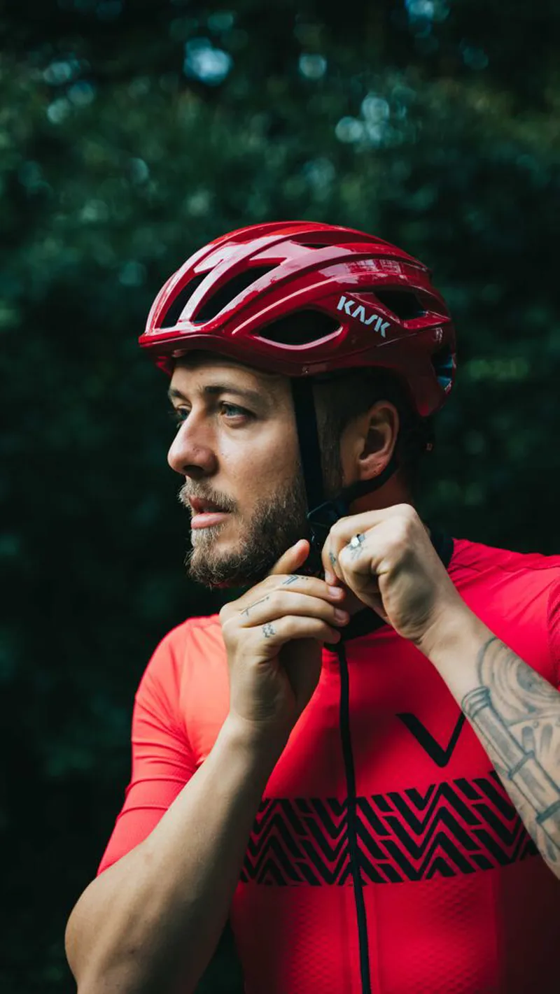 Kask Mojito Cubed Road Helmet in Red