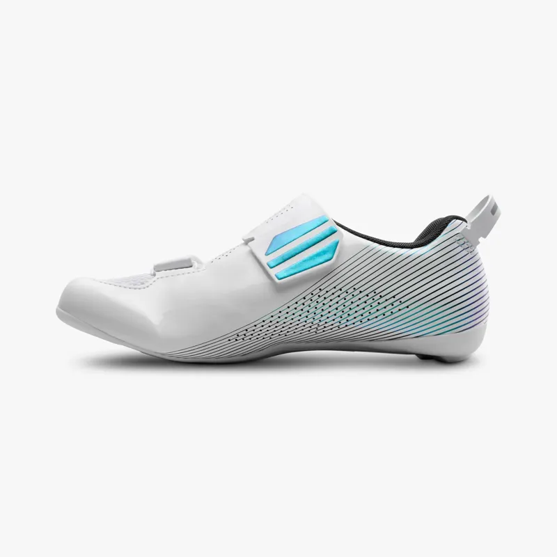 Shimano TR501 Women's Clipless Triathlon Shoes in White-2