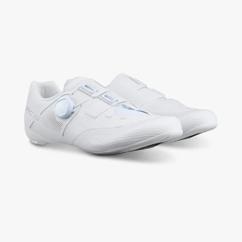 Shimano RC503 Clipless Womens Road Shoes in White-1