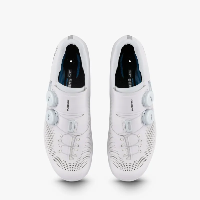 Shimano Sh-Rc703w Womens Clipless Road Shoes in White-5