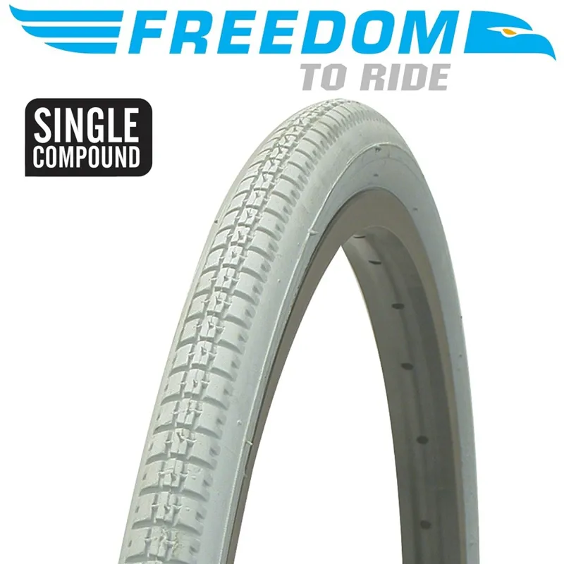 Freedom Tyre 24x1 3/8 Rollite in Grey