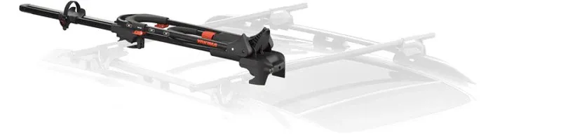 Yakima Frontloader Lockable Rooftop Upright Bike Rack in Black-3