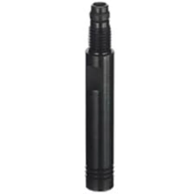 Extension valve for FV 48mm alloy black screw onto tube valve