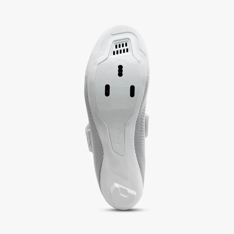 Shimano TR501 Men's Clipless Triathlon Shoes in White-3