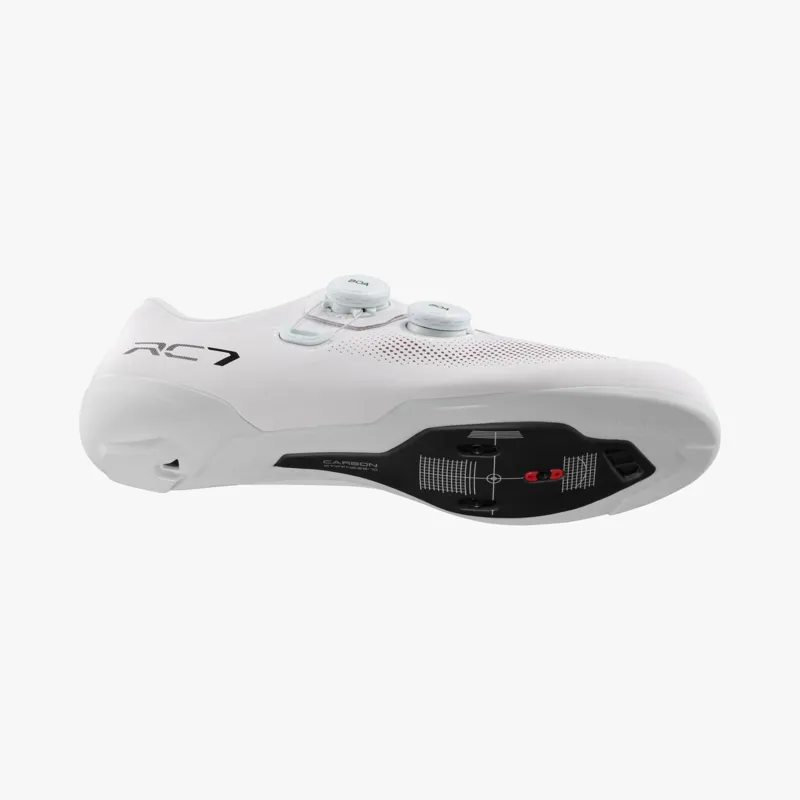 Shimano RC703 Clipless Road Shoes Mens in White-4