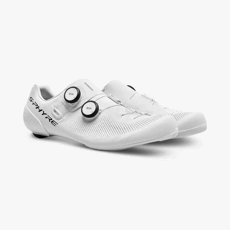 Shimano S-Phyre RC903 Road Shoes in White-1