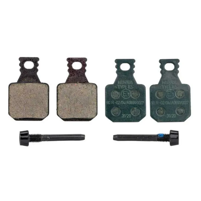 Magura 8.S Steel Backing for 4 Piston Caliper Disc Brake Pads in Grey