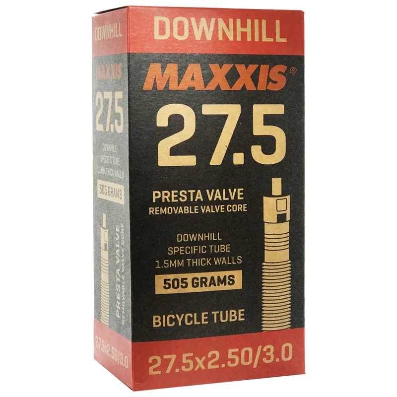 MAXXIS Downhill Tube 27.5 X 2.5-3.0 PV38 Removable Valve