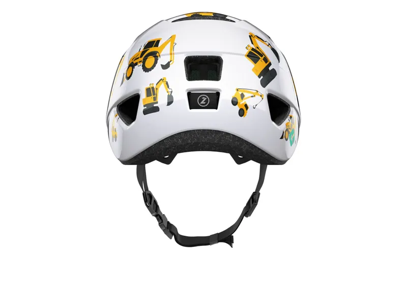 Lazer Pnut KinetiCore Kids Helmet Diggers in White-4