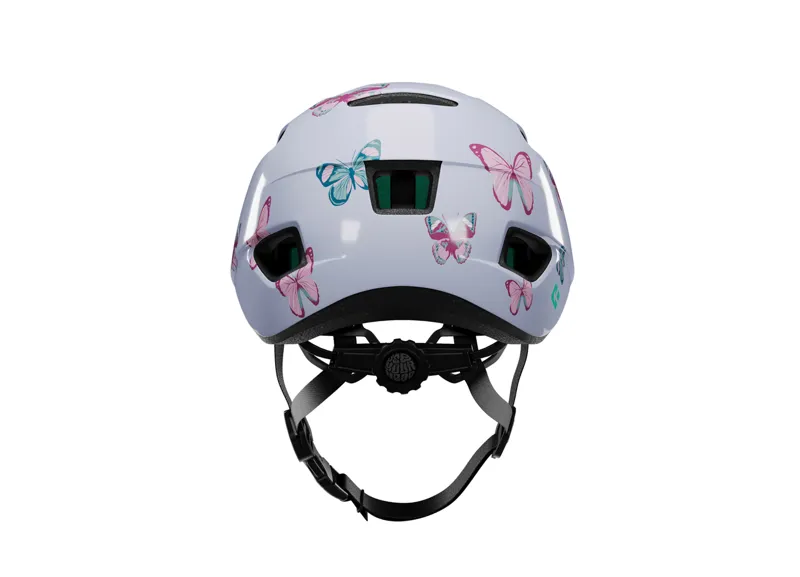 Lazer Nutz Kids Helmet With Kineticore Butterfly in White-4