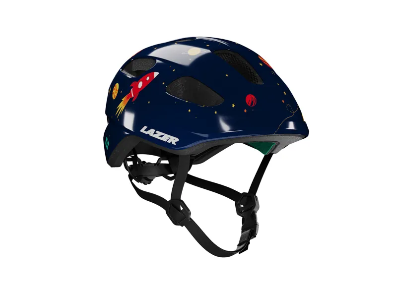 Lazer Nutz Kids Helmet With Kineticore Space in Blue