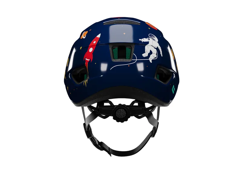 Lazer Nutz Kids Helmet With Kineticore Space in Blue-4