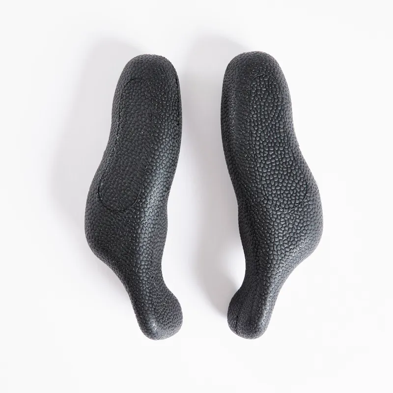 Ergonomic Rubber Bar End in Black-2