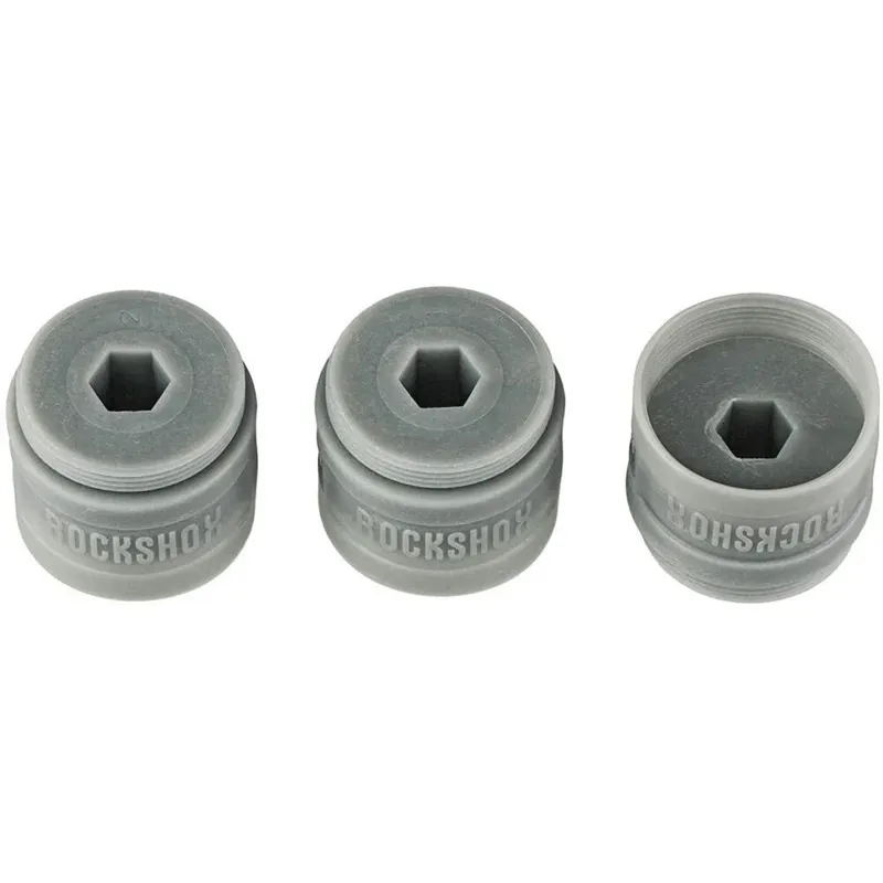 Rockshox Bottomless Tokens 35mm Solo Air in Grey