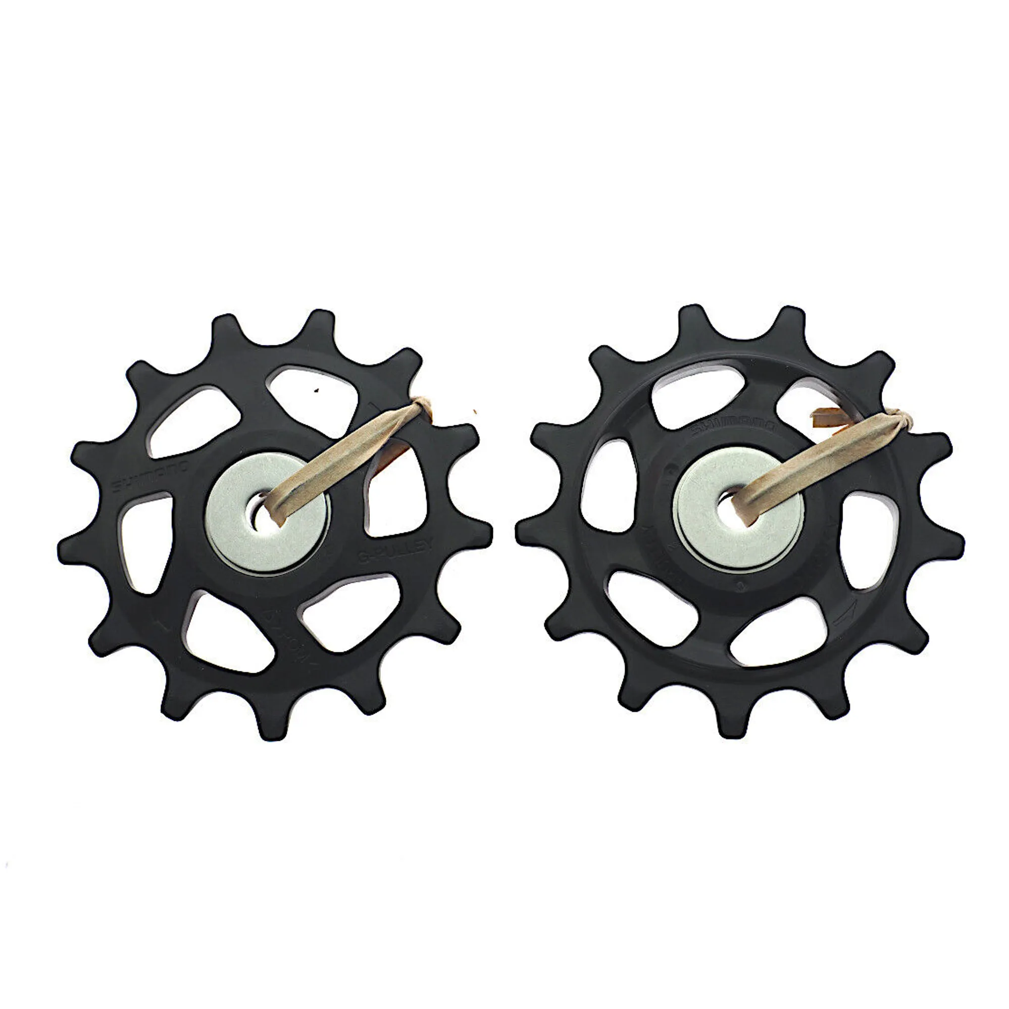 Shimano Deore XT Guide and Tension Pulley Set in Black