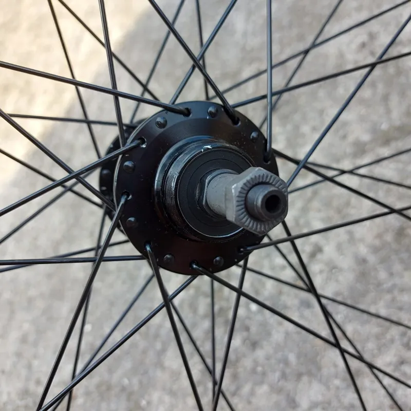 Cycleon Rear Wheel 700c Rear Wheel to suit Freewheel 6 Bolt Disc in Black-1