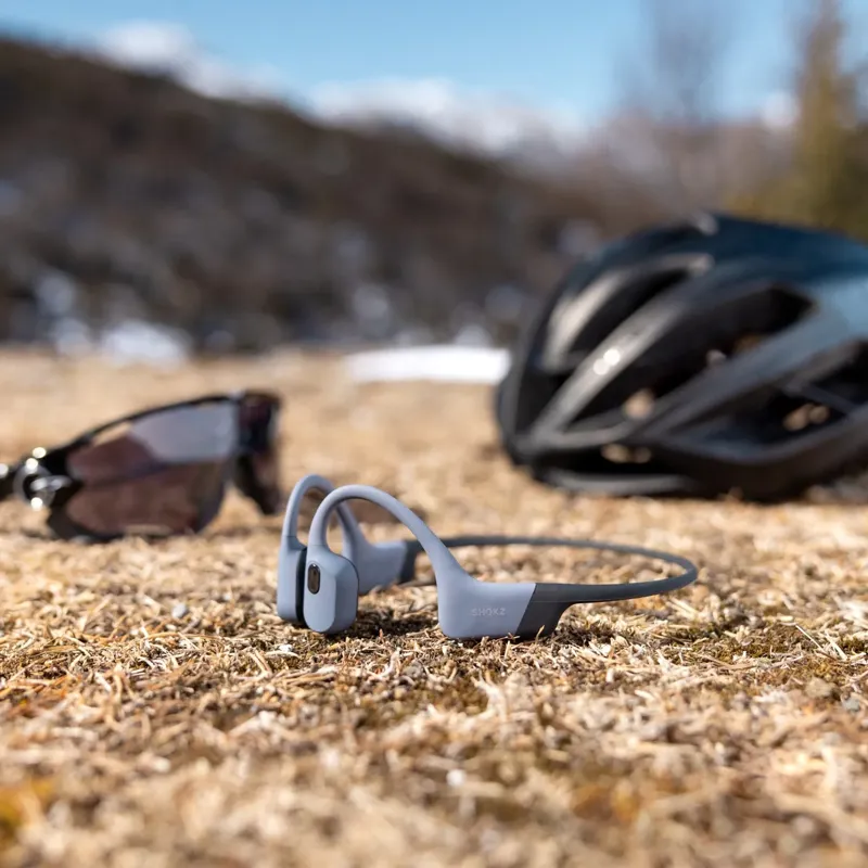 SHOKZ OpenSwim Pro Waterproof Open Ear Swim Headphones in Grey-8