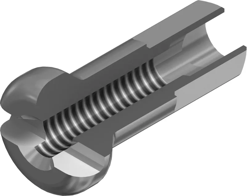 DT Nipple ProLock Brass 16mm in Black Each-1