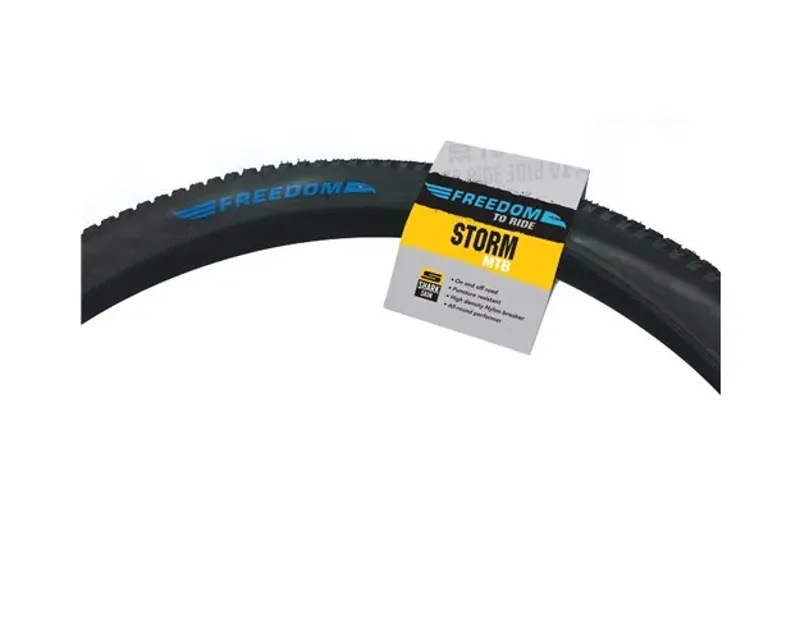 Freedom MTB Tyre Storm 26x2.25 Wire Bead in Black-1