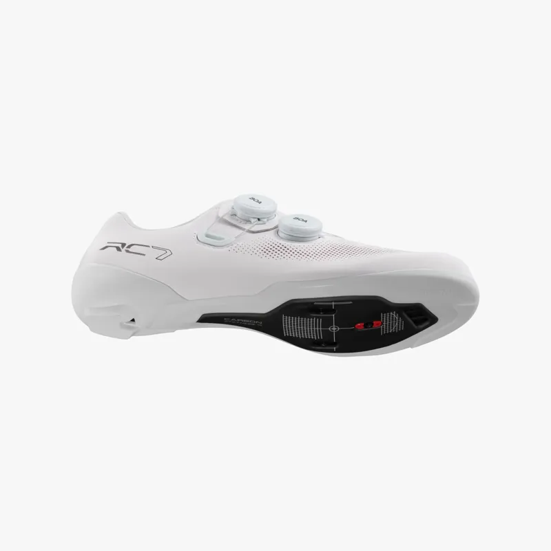 Shimano Sh-Rc703w Womens Clipless Road Shoes in White-4