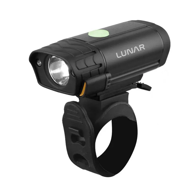 Lunar Astro 400 Front Light Rechargeable 400 Lumen in Black 
