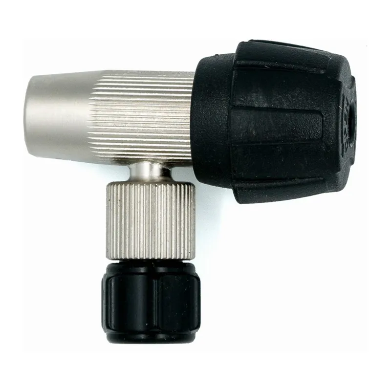 QBP Co2 Screw Regulator Head in Black