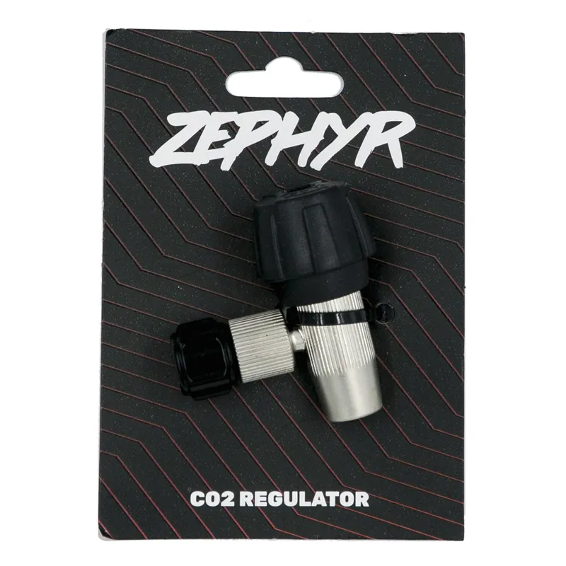 QBP Co2 Screw Regulator Head in Black-1