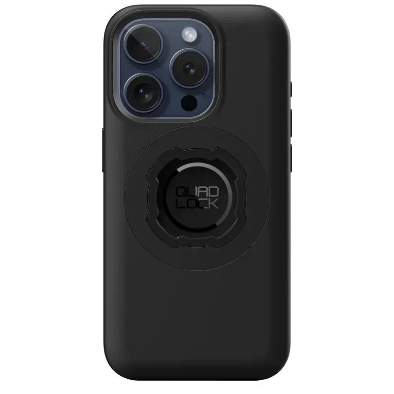 Quad Lock iPhone 15 Pro MAG Case in Black